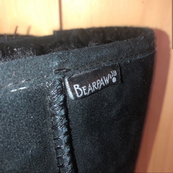Bearpaw Womens Furry Winter Boots Size 8 - Picture 2 of 3